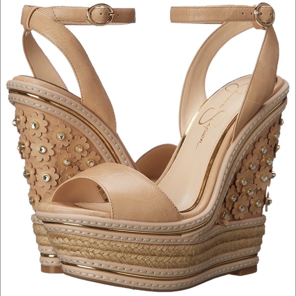 Jesssica Simpson Ameka wedge