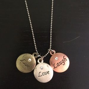 Live Laugh Love Necklace
