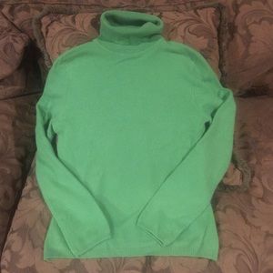 Cashmere turtle neck sweater