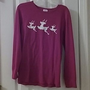 Christmas Reindeer Red shirt