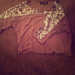 Small Forever 21 Glitter top