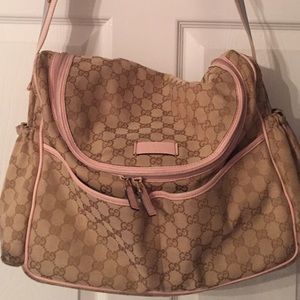 Authentic Gucci Diaper Bag -messenger style