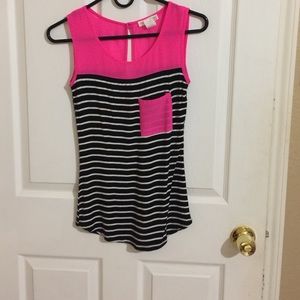 Cute stripe shirt size small