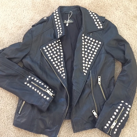 Zara leather jacket