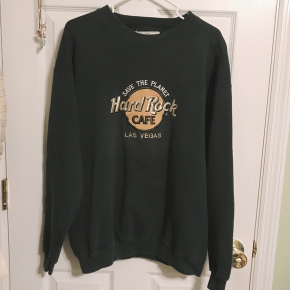 vintage hard rock cafe sweatshirt