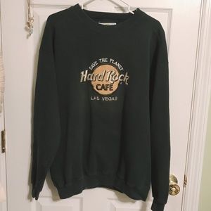 vintage hard rock cafe sweatshirt