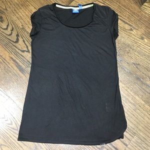 Adidas originals mesh insert t-shirt tunic top