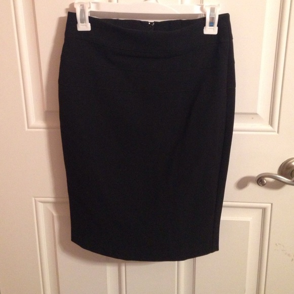 Black business skirt