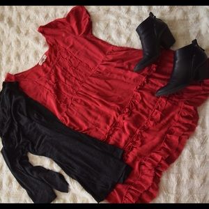 Red Altard State tshirt dress