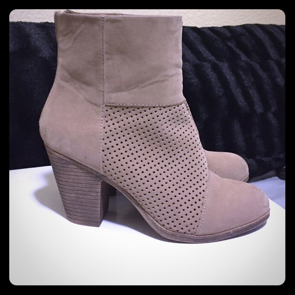 Tan Booties