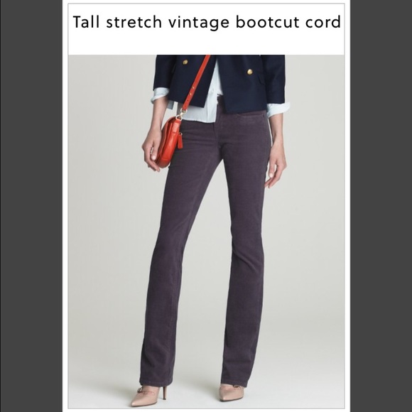 J.Crew Stretch Vintage Cords-sz: 28T Color:gray