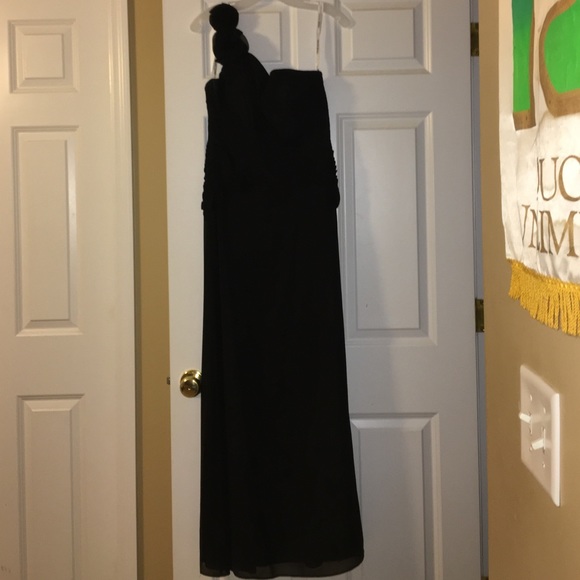 Black One Shoulder Dress