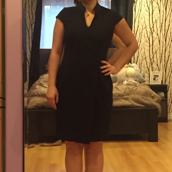 Calvin Klein wrap dress