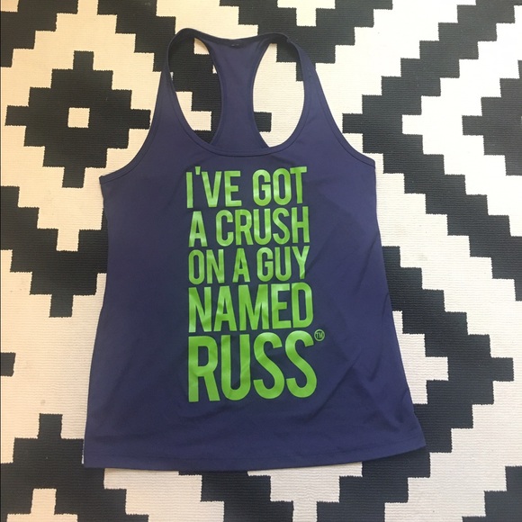 Seattle Seahawks tank - Russell Wilson - S/M
