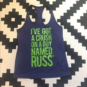 Seattle Seahawks tank - Russell Wilson - S/M