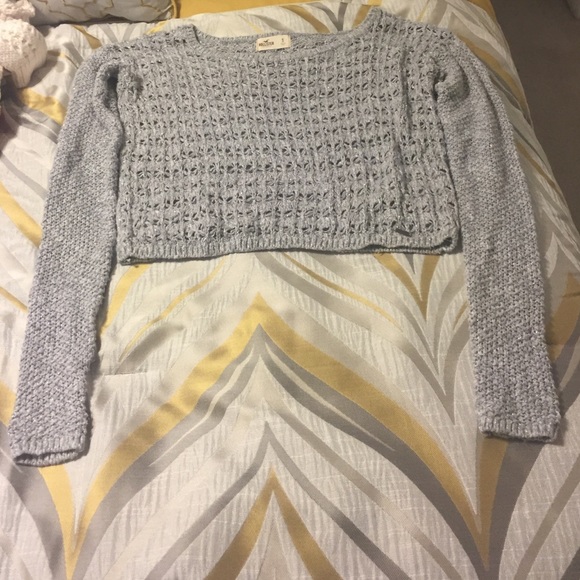 Hollister Knit Cropped Sweater