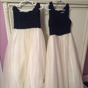 Bill Levkoff Flower Girl Dresses sizes 4 and 7.