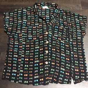 Danielle kroll sunglass button down