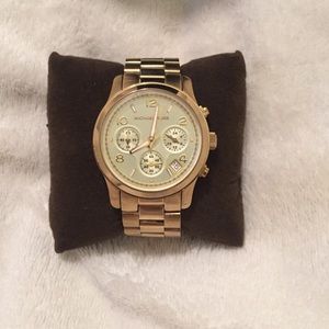 Gold Michael Kors Watch