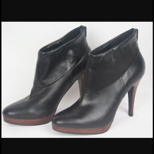 Steve Madden Black Ankle Booties