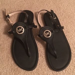 Black Michael Kors Sandals