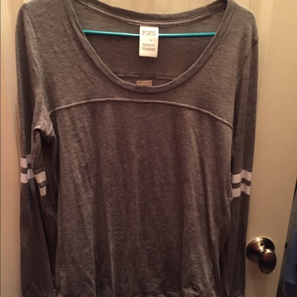 Pink long sleeve T shirt