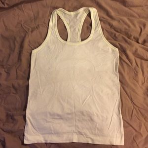 Lululemon Swiftly Light Yellow/Green Tank