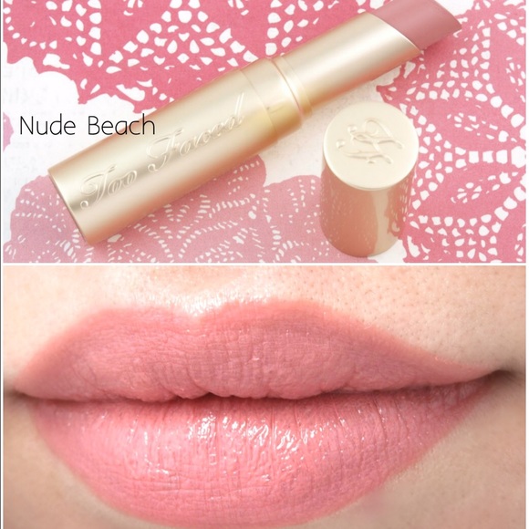 Too Faced La Creek Lipstick "Nude Beach"