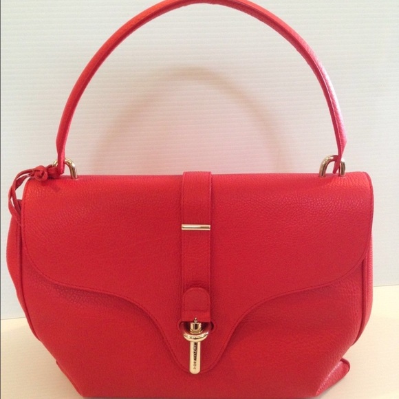 Balenciaga Red Tube Shoulder Bag