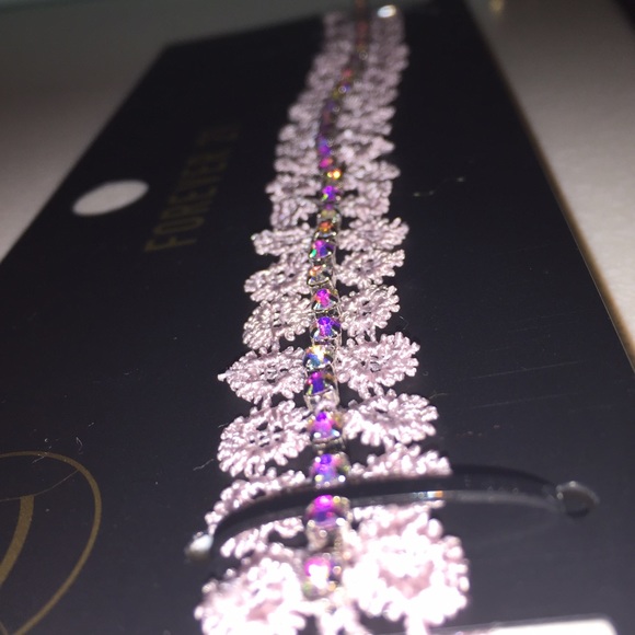 Pink Lace Choker - Picture 3 of 3