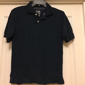 Boys navy polo