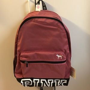 Victoria's Secret Pink backpack in Begonia color