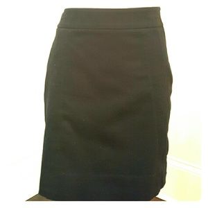 White House Black Market Black Skirt
