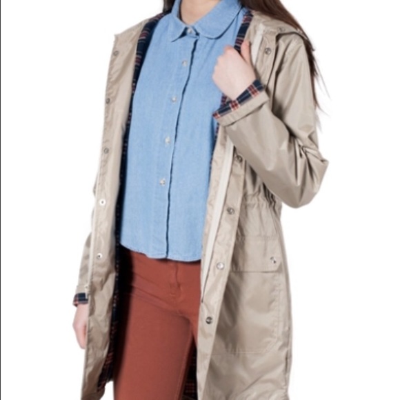 Unisex rain jacket American apparel