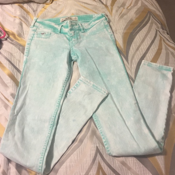 Hollister Mint Green Jeans