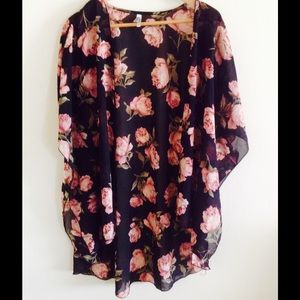 Life 4 Truth flower kimono