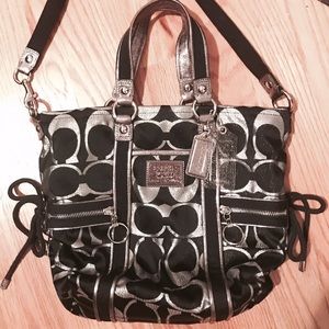 Authentic Coach Poppy Tote