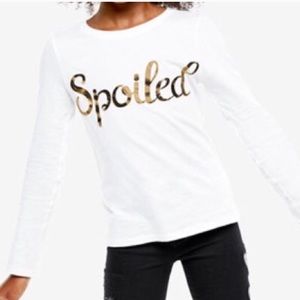 Children's Place l/s "Spoiled" tee. Youth XXL (16)