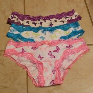 3 Jessica Simpson butterfly panties