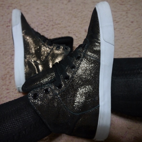 Supra hi-top skate shoes
