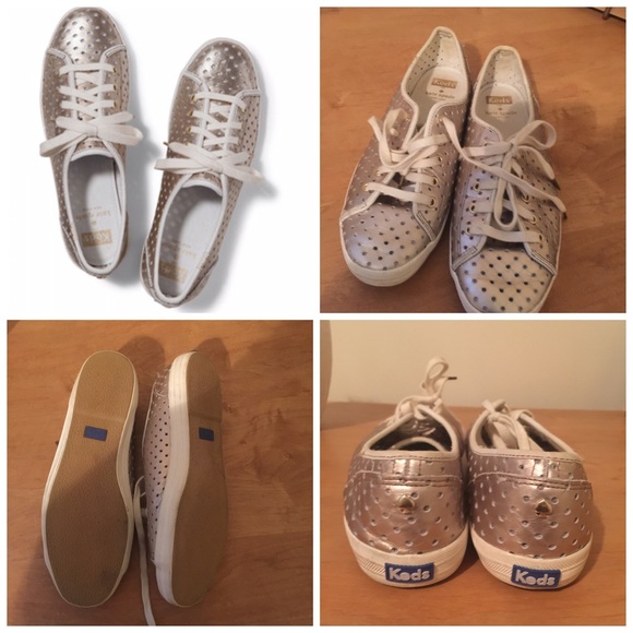 Kate Spade leather sneakers. Firm Price.