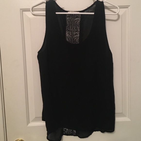 Sheer black tank