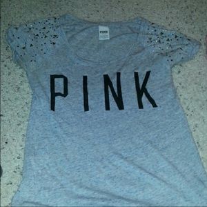 Grey PINK shirt