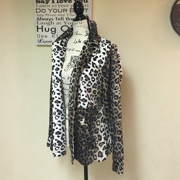 Leopard Print Jacket - image 1