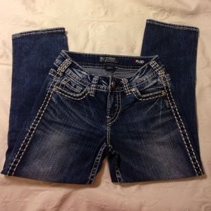Silver Jeans mid-capri