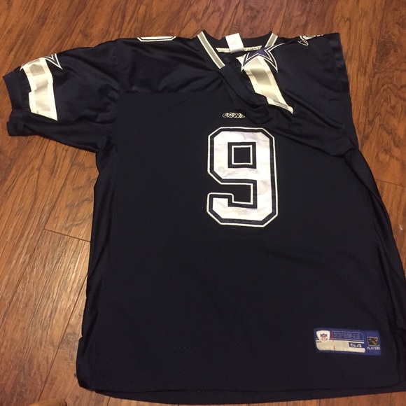 Stitched Tony Romo #9 jersey.