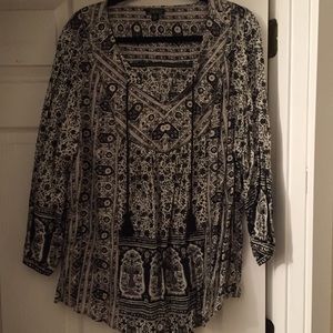 Lucky Brand 3x Blouse