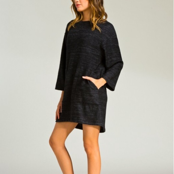 Holiday Sale🆕Black Dress with Pockets - Picture 2 of 3