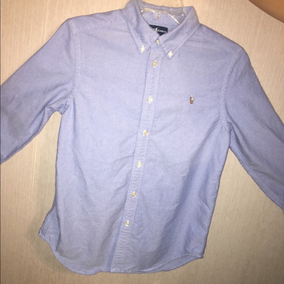 14-16 NWT POLO RALPH LAUREN YOUTH BOY/'S BUTTON DOWN SHIRTS L