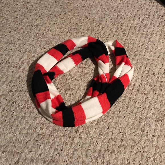 Pink and Black infinity scarf